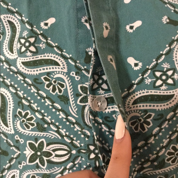 Dope Couture Bandana Button Up - Picture 2 of 3