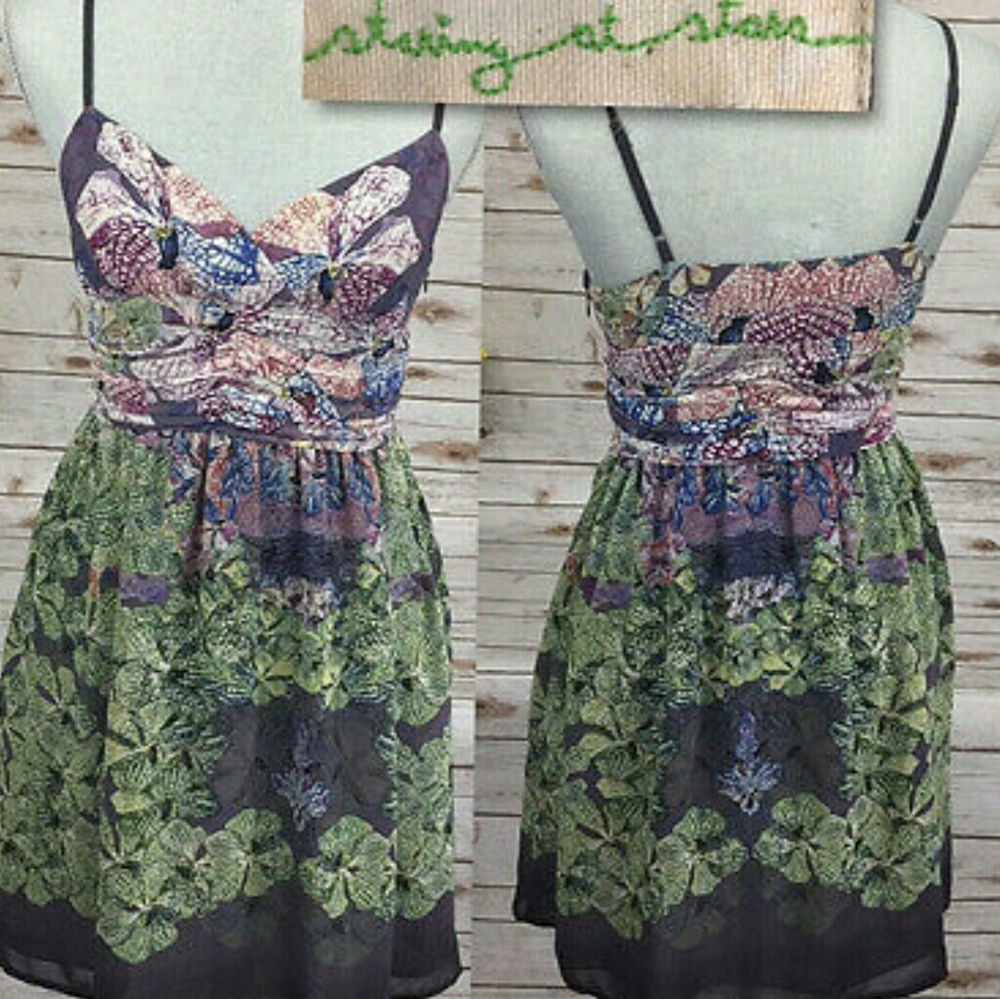Staring at Stars Floral Sun Dress