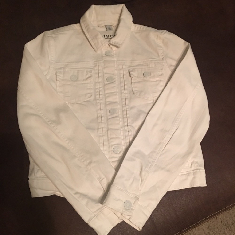 White Denim Jacket