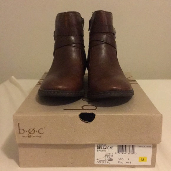 Brown BOC Delavigne boots size 9 - Picture 2 of 6