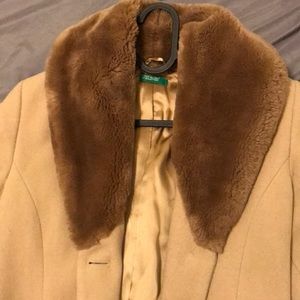 Beautiful Fur collared coat