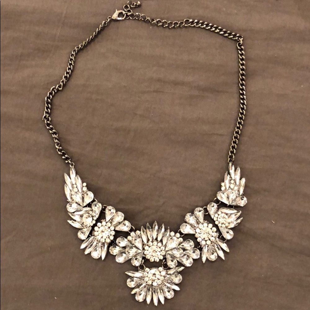 Nordstrom Silver Statement Necklace