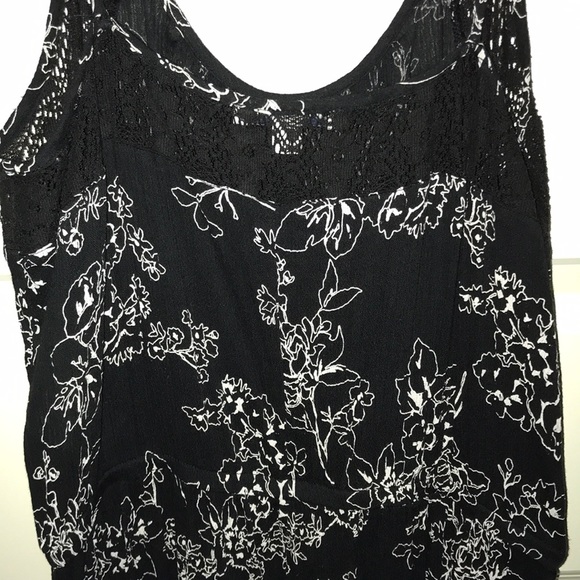 Black floral jumpsuit - Picture 8 of 8