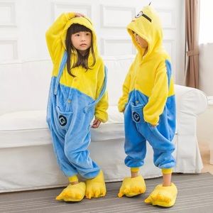 New 7-8Years Kid Cute Minions Cartoon Pajamas