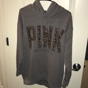 Gray PINK sweatshirt