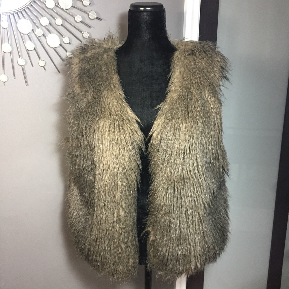 Buffalo David Bitton Faux Fur Vest