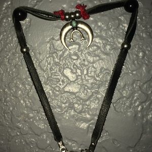 Free people choker bull necklace