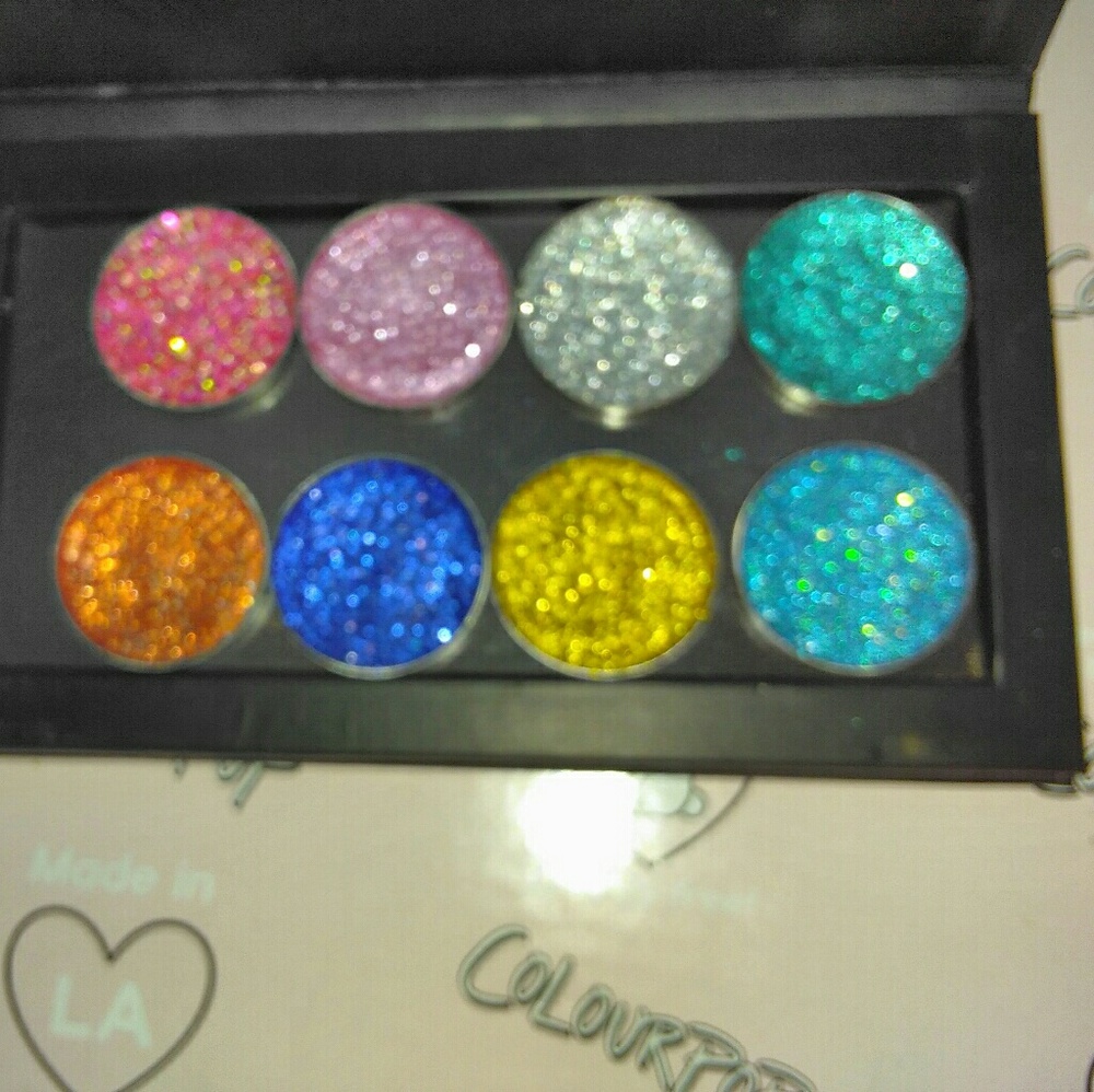 Glitter palette