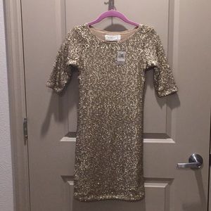 Sparkle mini dress from A&F