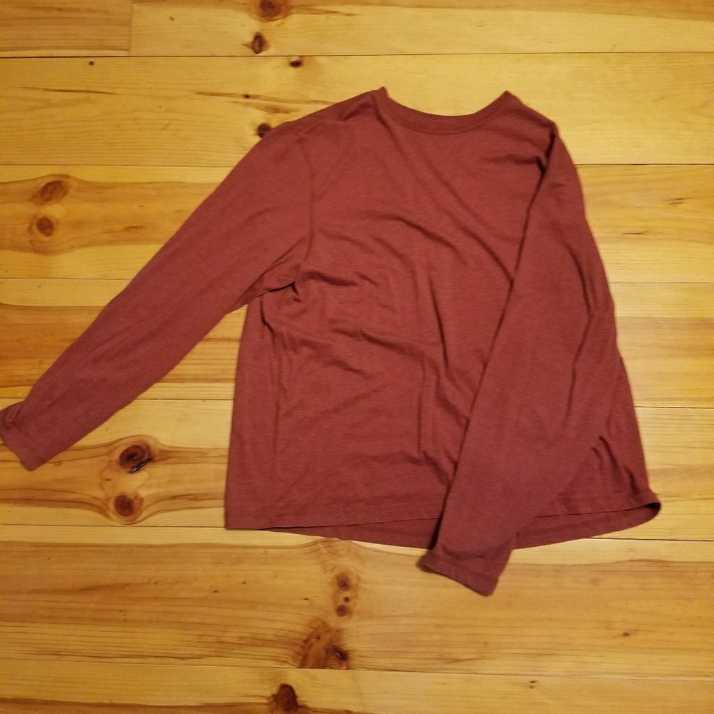 Red Long Sleeve Shirt
