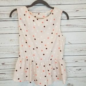 🎈Sale🎈Forever21 polka dot pink top