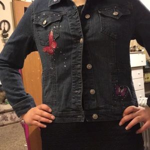 Adorable denim jacket!