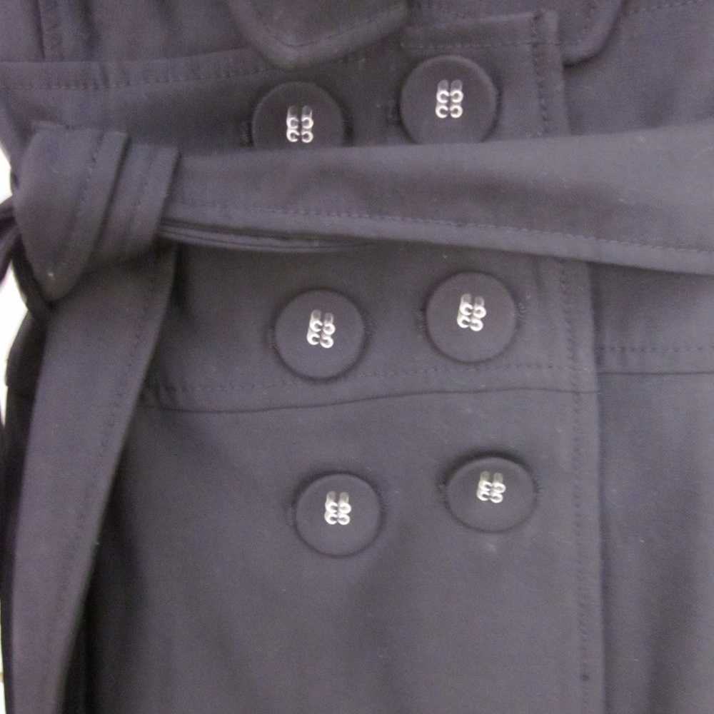 William Rast BLACK DRESS COAT small - Picture 3 of 5