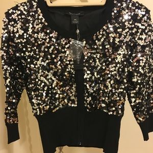 Glamorous Sequin Cardigan from WHBM