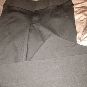 INC Plus Size Black Rayon/Nylon Women's Pants