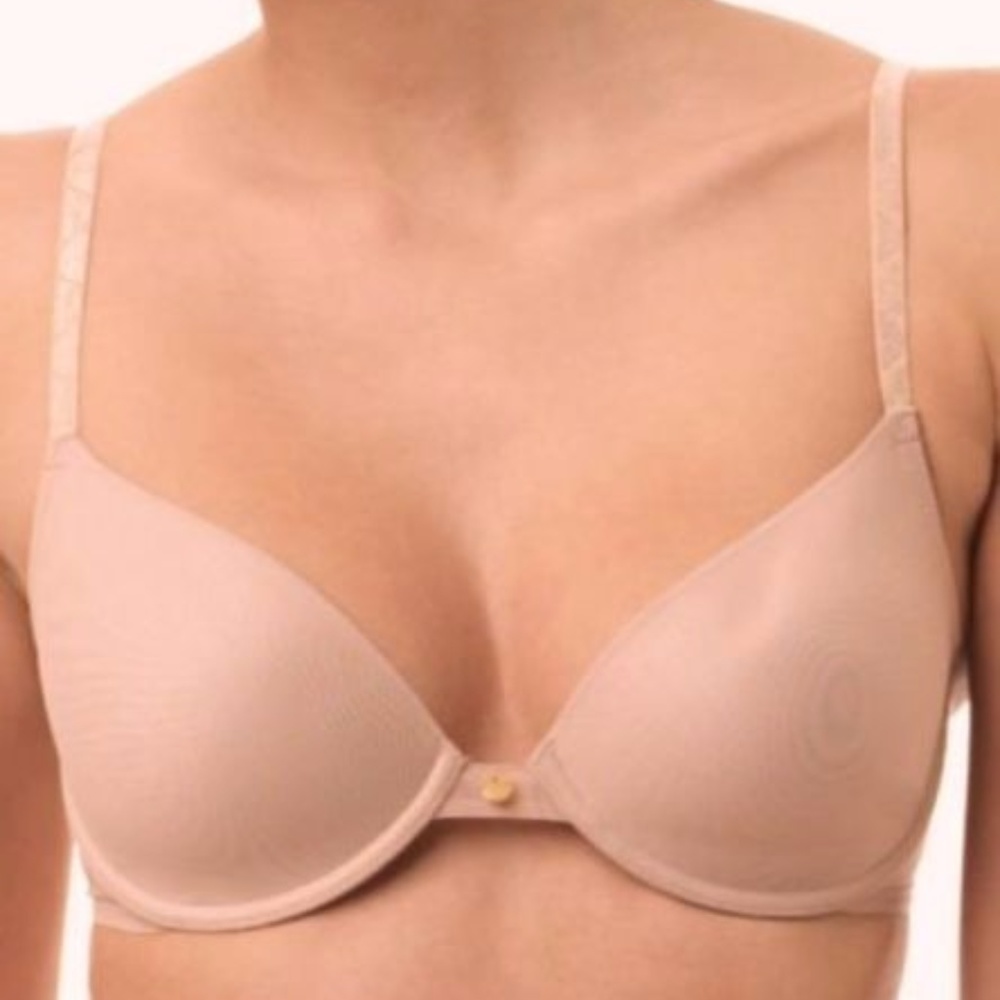 NWT Natori 131005 Underneath Sheer Graduated Bra F