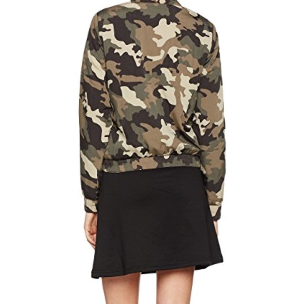 BNWT BOMBER Vero Moda jacket size 38 reversible - Picture 4 of 7