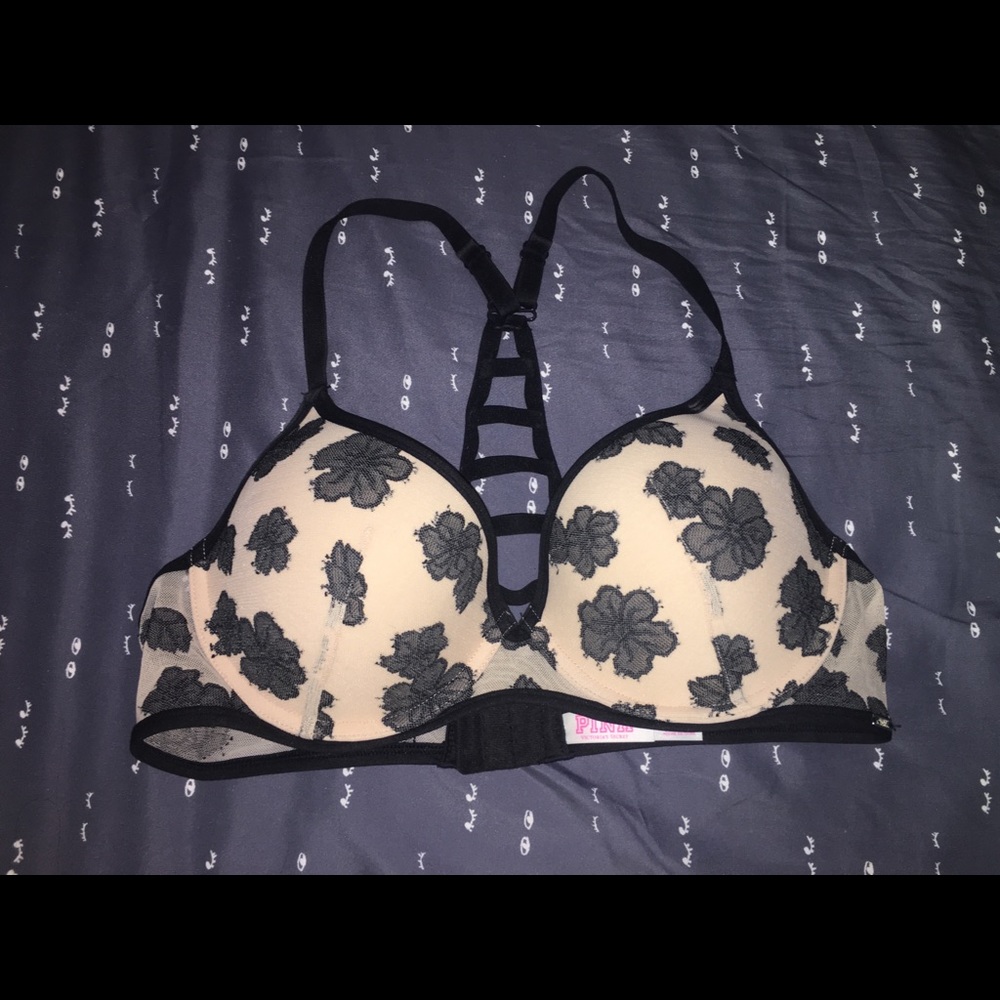 PINK Date Lightly Lined Racerback Bra