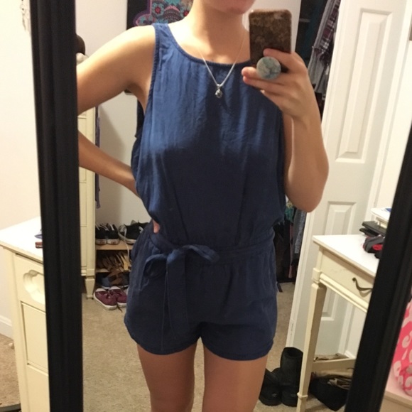 Open back romper - Picture 3 of 5