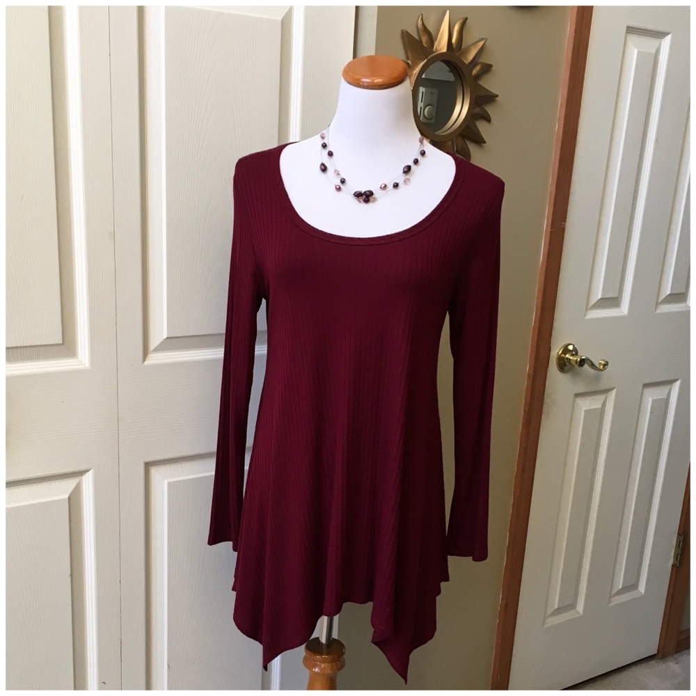 Burgundy Sweater