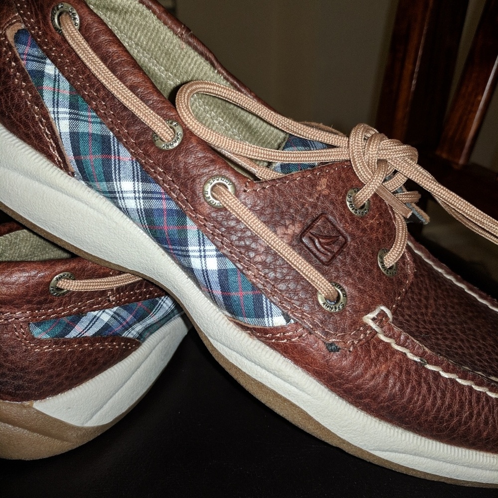 Women's Sperry Leather Boat Shoes