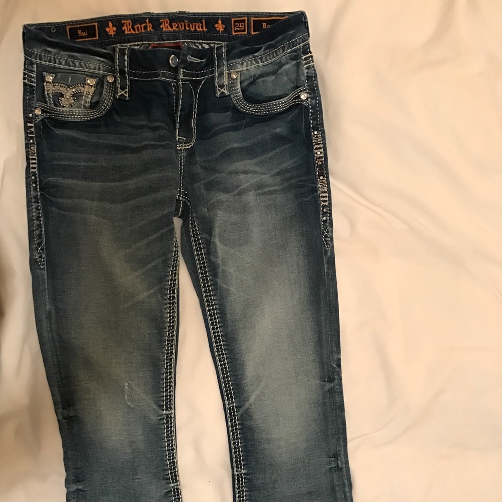 Rock revival jeans never worn size 29
