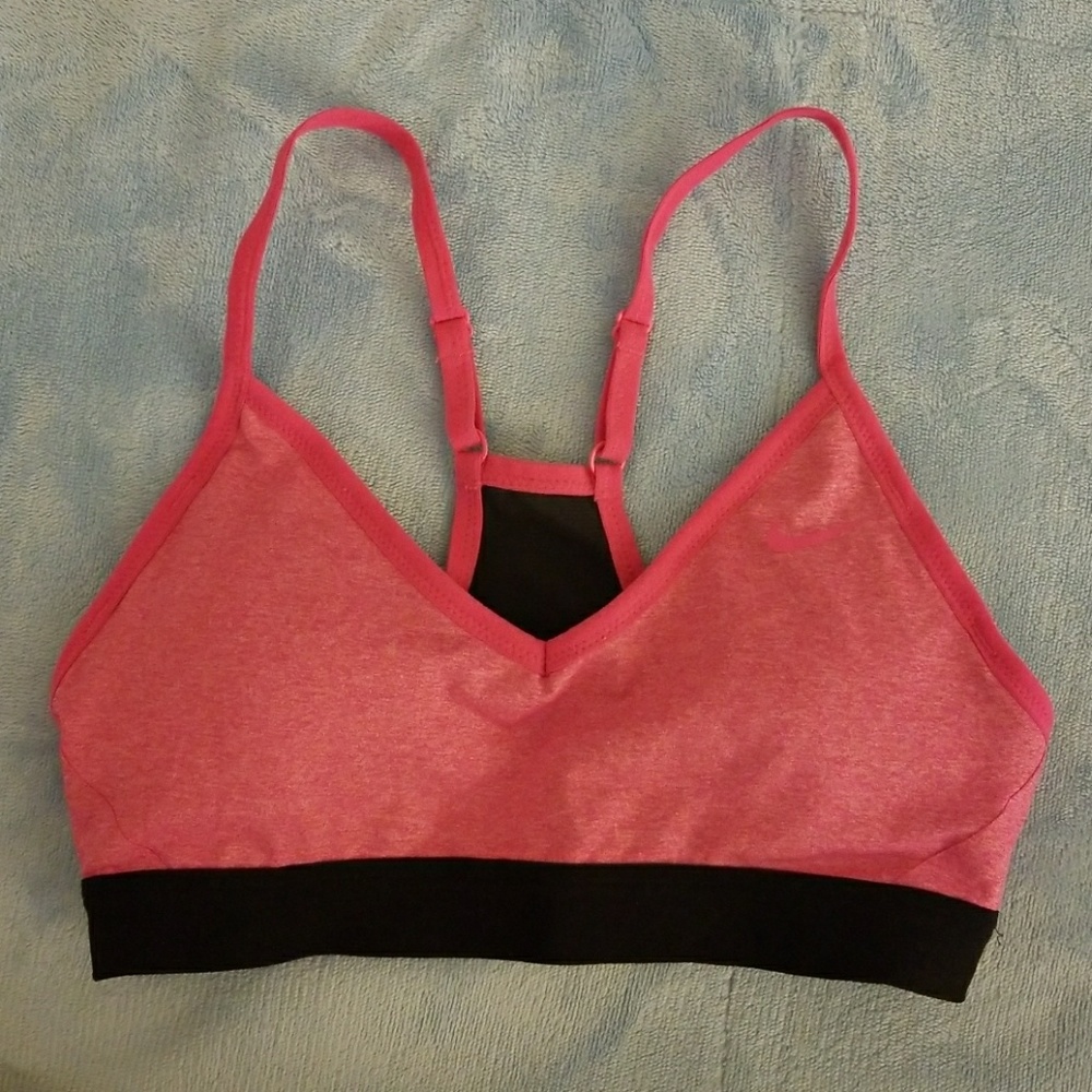 Nike Pro Indy Bra - Sm - Pink/Blk