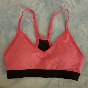 Nike Pro Indy Bra - Sm - Pink/Blk
