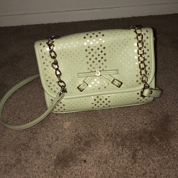 Mint green small Jessica Simpson purse - Picture 1 of 4