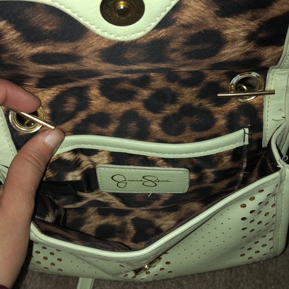 Mint green small Jessica Simpson purse - Picture 3 of 4