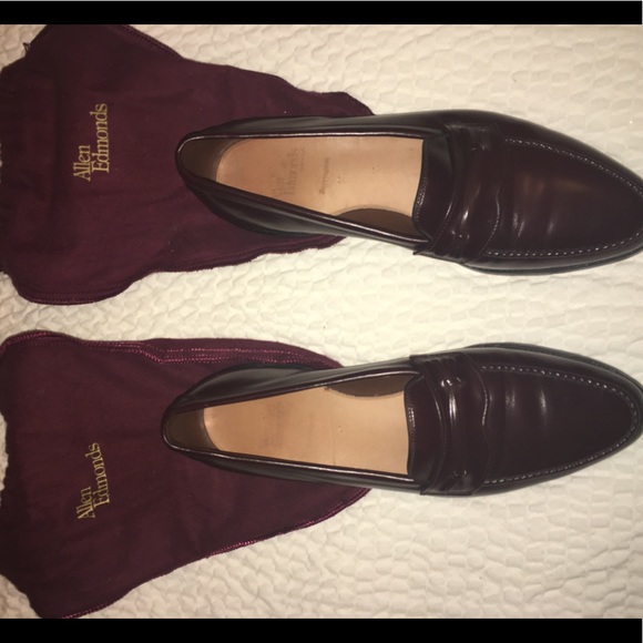 Handcrafted Allen Edmonds Mens Loafers NWOT main image 2