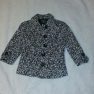 Forever 21 Animal Print Coat