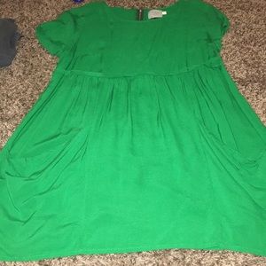 Green Anthropologie Dress