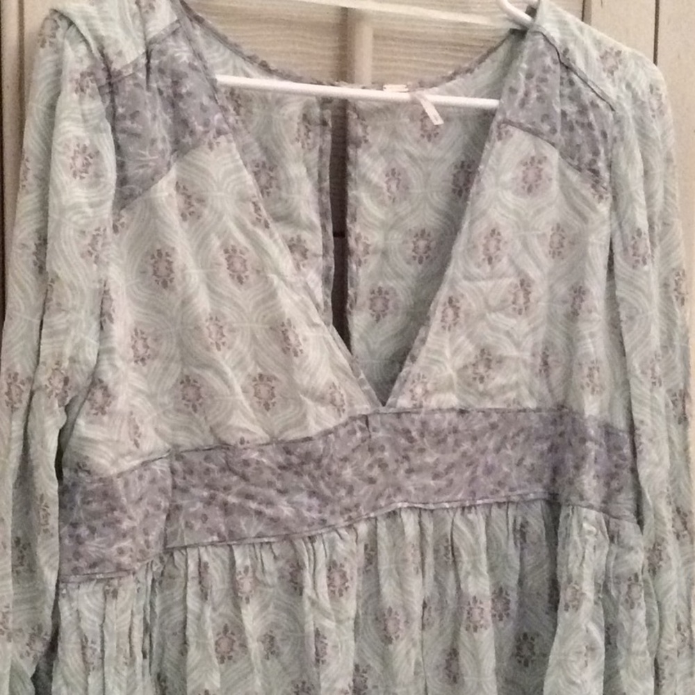 NWT Free People Rolling Hills Printed Tunic Top - Picture 8 of 8