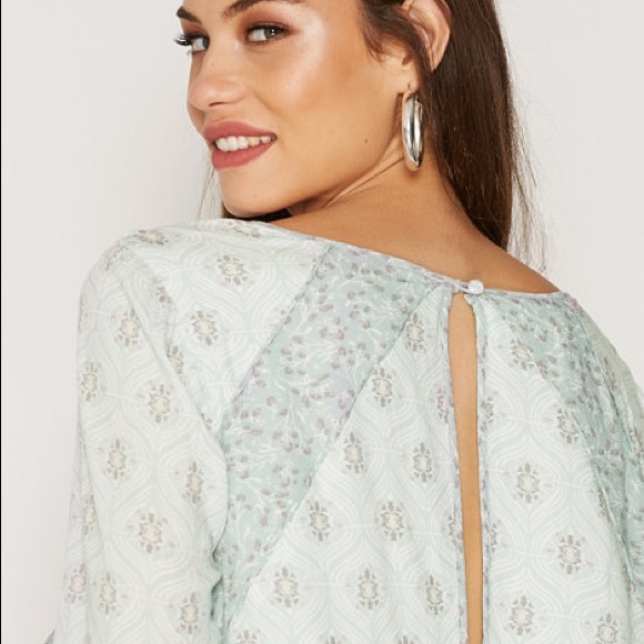 NWT Free People Rolling Hills Printed Tunic Top - Picture 5 of 8