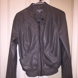 Leather jacket