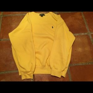 Polo By Ralph Lauren Yellow Sweater