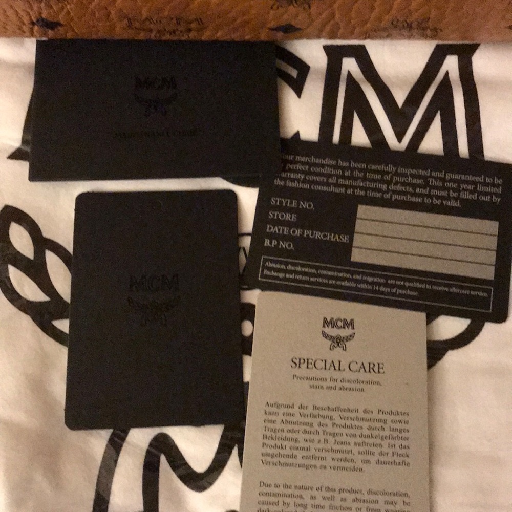 SOLD❤️❤️❤️MCM backpack - Picture 6 of 8