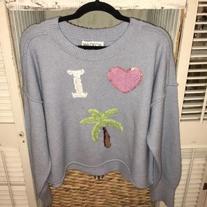 Wildfox cashmere sweatshirt