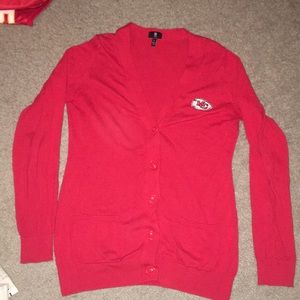 NFL Kansas City Chiefs Cardigan