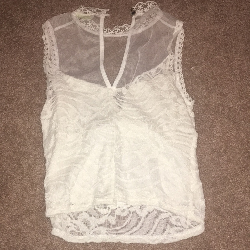 White lace blouse - Picture 6 of 6