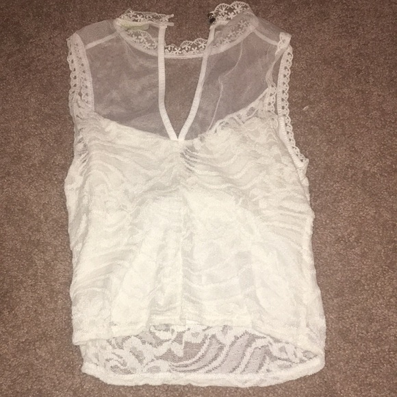 White lace blouse - Picture 6 of 6