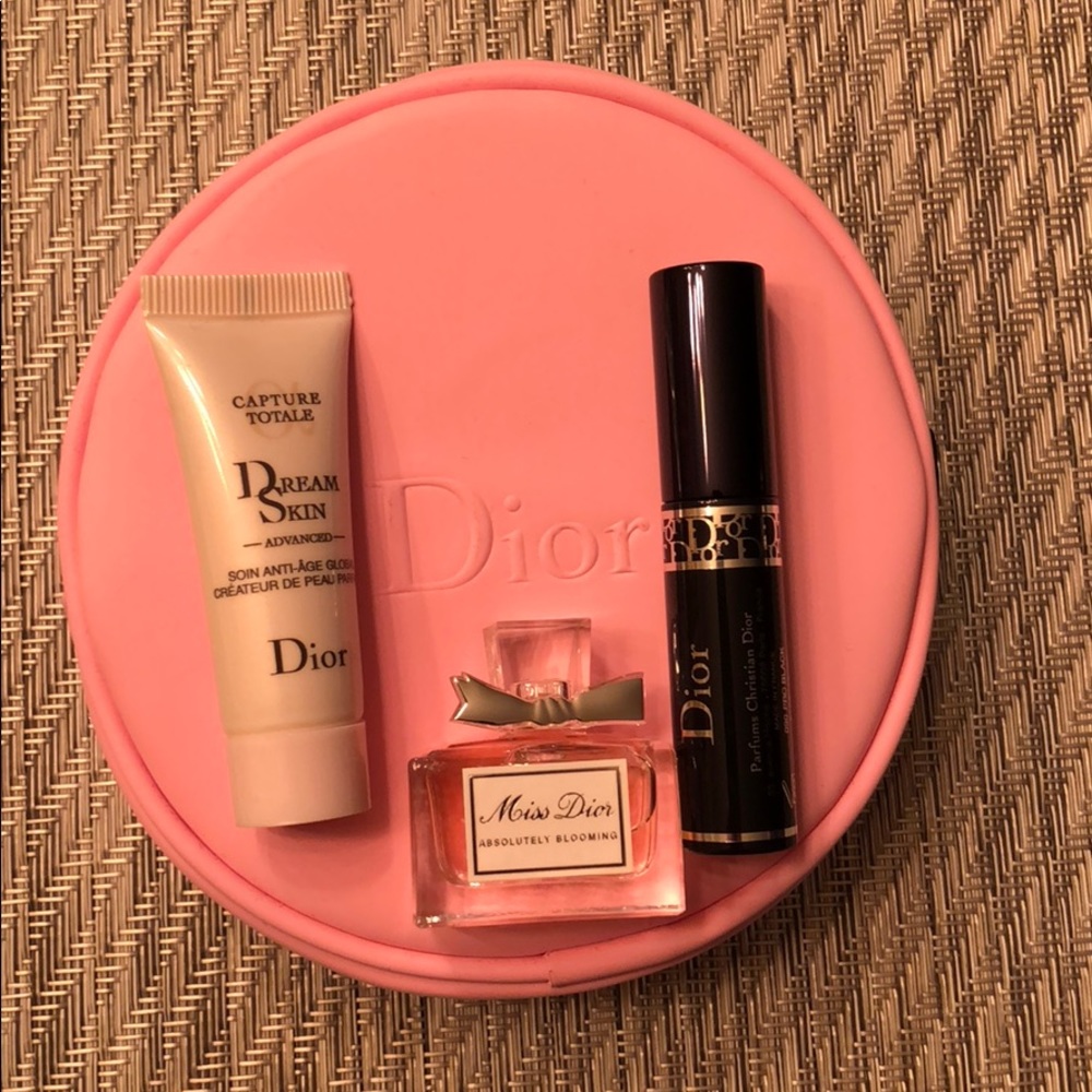 Dior deluxe minis 4pc travel set