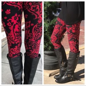 Paisley print leggings