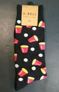 K.Bell beer pong socks
