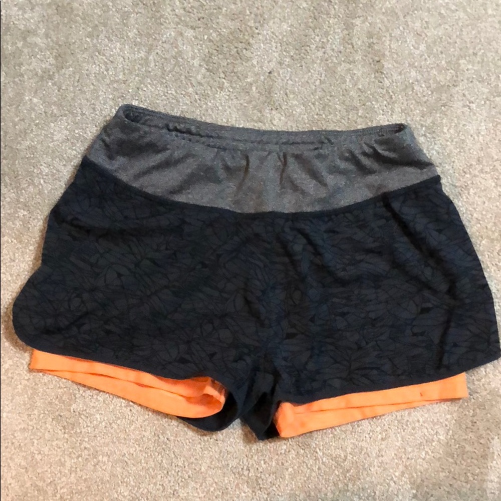 Running shorts lined with spanx