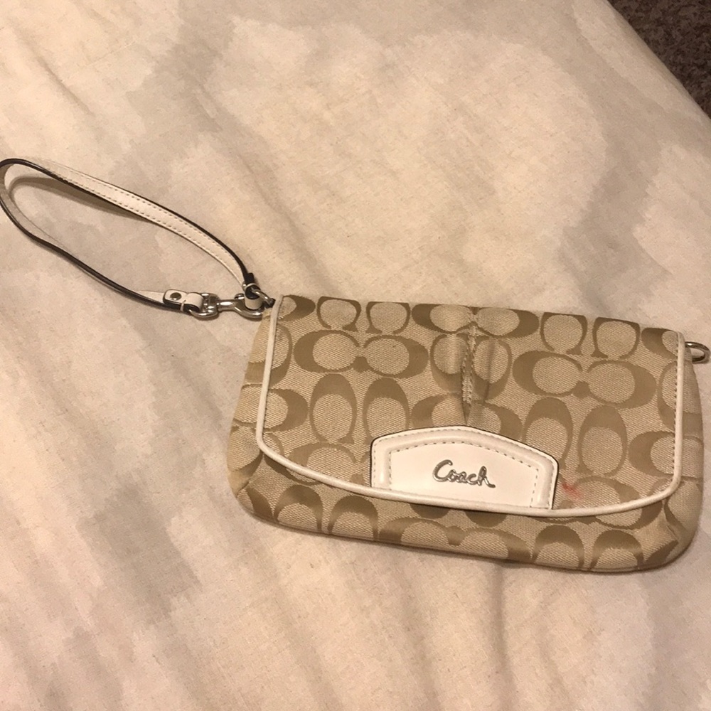 Coach wristlet