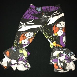 Nightmare before Christmas ruffle pants