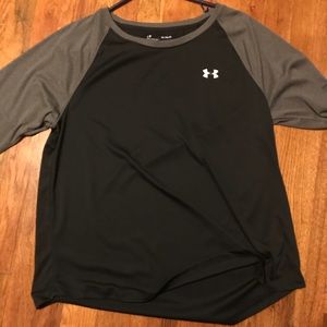 Under armour baseball tee