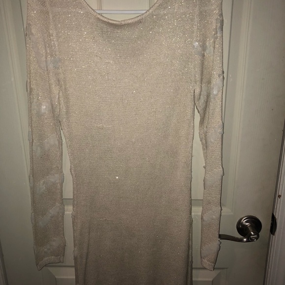 Nude sequin dress - Picture 3 of 3